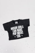 Indian Girls Can Make Pop Music Too – Acid Wash Crop Top