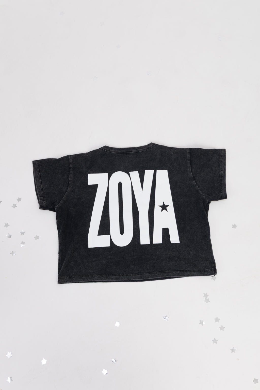 Indian Girls Can Make Pop Music Too – Acid Wash Crop Top